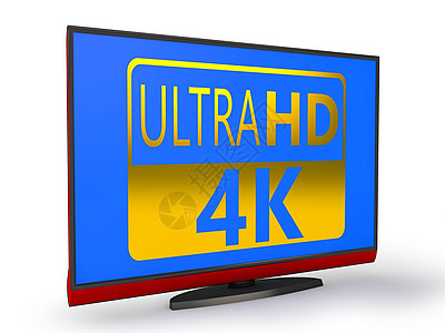 4K电视技术白色黑色电子产品视频展示屏幕极端主义者监视器背景图片