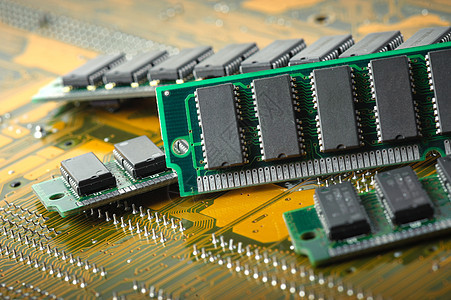 内存计算机部件电脑记忆技术笔记本处理器数据母板硬件字节电路图片