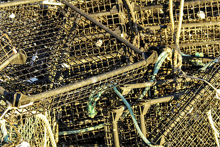 圣波拉港的渔篮图片