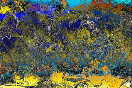 抽象 grunge 艺术背景纹理与彩色油漆飞溅大理石彩虹中风粮食光谱水彩染料艺术品技术纺织品图片
