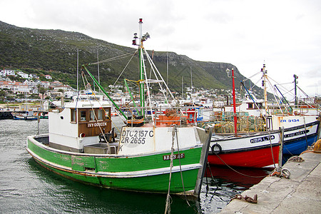 南非Kalk Bay港渔船船图片