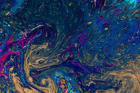 彩色大理石抽象 grunge 艺术背景纹理与彩色油漆飞溅染料脚凳液体光谱粮食纤维花纹彩虹技术坡度背景