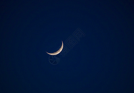 月牙晴sk蓝色天文学月光插图星星宇宙陨石月亮行星黑色图片