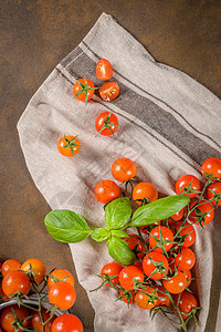 小红樱桃西红柿乡村桌子饮食沙拉叶子蔬菜团体水果植物草本植物图片