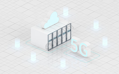 信息设备和 5G 通信技术 3d 渲染传播托管服务机动性白色中心自动化网站速度数据图片