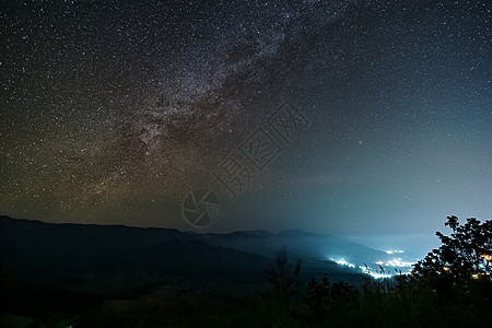 泰国清迈银河 夜空银河图片