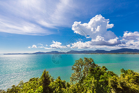 普吉泰国海滩海和阳光图片