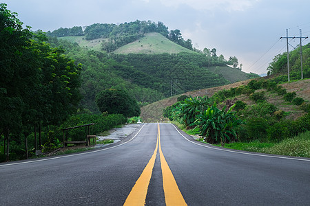 清空道路 有天空和阳光图片