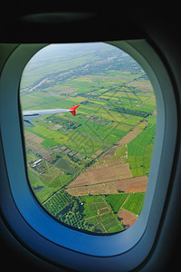 窗口视图地球地面机器窗户地形客机气氛蓝色车辆飞机图片