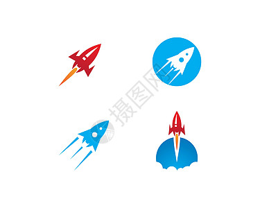 火箭标志 vecto插图天空宇宙轨道发射公司宇航员商业科学技术图片