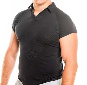 肌肉人青年外貌工作室运动员力量男人冒充身体衣服裤子图片