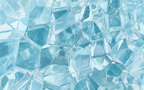glass3d渲染的破碎层次渲染碎片粒子拆除坡度玻璃几何学蓝色图片