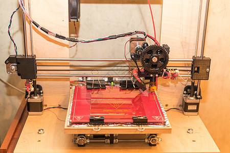 自制 3d 现代电子三维打印零售电路塑料科学聚合物电脑机器教育打印机印刷图片
