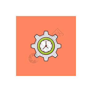 钟环境手表解决方案齿轮日程警报引擎网络商业圆圈背景图片
