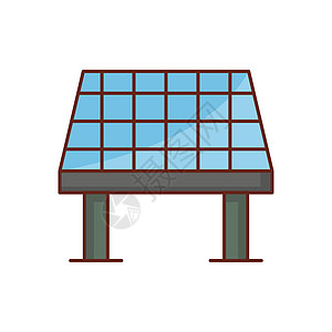 太阳能图标太阳能电池板中风工具木板标识网络活力发射机灯泡技术阳光背景