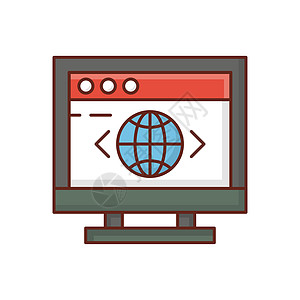 网络网页商业电脑标识信用中风技术插图互联网屏幕地址图片