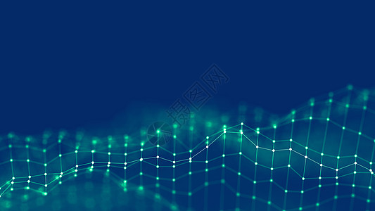 音乐背景 大数据粒子流可视化 科学信息图表未来派插图 声波 声音可视化流动电脑网络网格毛刺溪流创新创造力代码技术图片