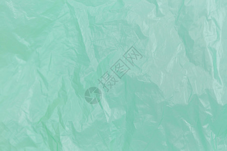 绿色封装绿色塑料袋纹理 宏 背景及文本复制空间图片