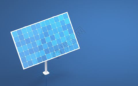 太阳能 太阳能 3D投影生态发电机渲染工业新能源光伏力量安装环境太阳图片
