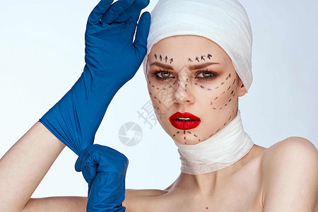 美容化整形程序工作室的生活方式ACN 9WG II10美容师女性护理嘴唇身体病人成人医生塑料手术图片