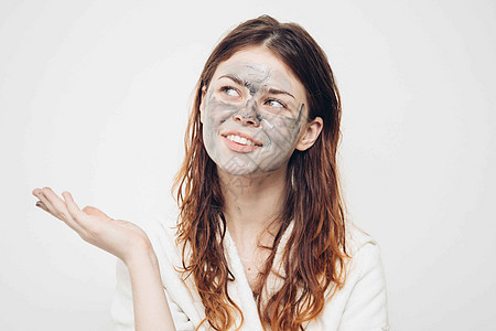 妇女用面罩遮脸皮肤护理水疗治疗女孩润肤女性福利身体毛巾奶油程序女士图片
