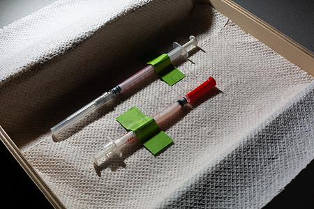 胰岛素注射器装在盒子里 准备糖尿病接种圆圈药剂疾病免疫液体生物药理玻璃肥胖图片