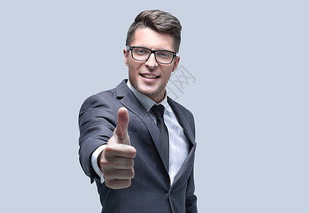 生意人对你指手指脚手势展示商业领带工作室工作商务公司经理成功图片