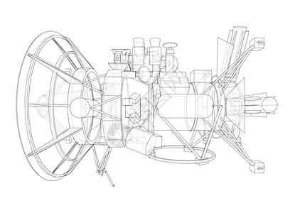 通信卫星概念构想概要环宇宙转发器控制传播草图网络电讯科学轨道通讯图片