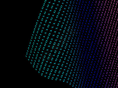 黑二进数字外表思维标签金属硬盘丝带目录编码格子流动图片