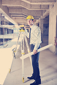 建筑工地建筑师工程专家男人建造导师公司经理工人安全套装图片