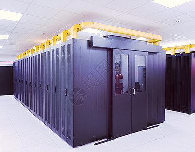 现代服务器机房服务电讯技术架子贮存路由器托管力量互联网数据图片