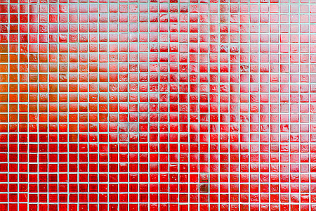 红色瓷砖红色牌背景水泥厨房艺术平铺浴室建筑陶瓷玻璃线条制品背景