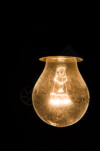 电灯灯泡金属灯丝辉光玻璃力量科学智力发明解决方案白炽灯图片
