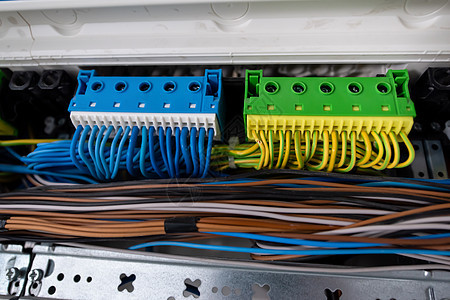 新型供配电自动化系统技术插头金属工程师电路控制建造保险丝电缆盒子图片