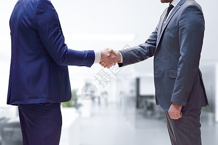 伙伴关系的握手办公室工作手势同事套装联盟公司友谊团体协议图片