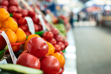 农户市场室内新鲜蔬菜的销售食物裁剪收成黄瓜农业仓库美食植物花园生长图片