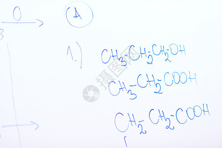 白野猪上的化学分子结构班级黑板知识公式数学教学教育化学品大学学习图片