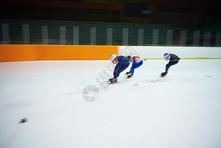 滑雪速度运动有氧运动赛跑者行动手套竞赛精神溜冰者训练耐力图片