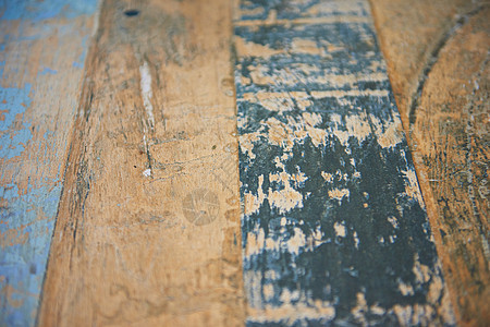 木背景硬木木地板木板阴影蓝色地面指甲桌子木工粮食图片