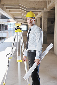 建筑工地建筑师男人导师成人帽子项目承包商安全工程师建造设计师图片