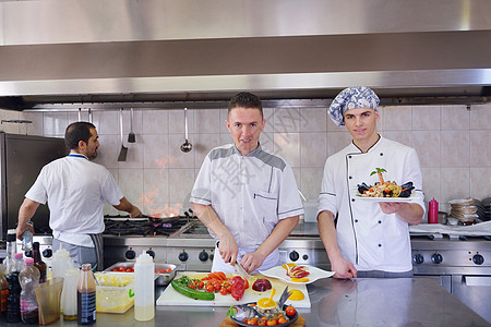 厨师准备食物男性教育帽子食谱班级职业职员蔬菜酒店讲师图片