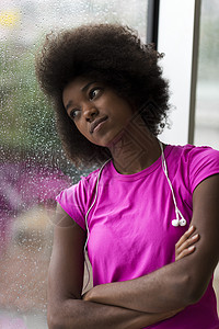 雨 舞蹈女孩运动的高清图片