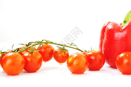 番茄和辣椒花园食物胡椒工作室菜单厨房蔬菜植物维生素饮食图片