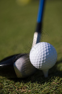 草地高尔夫球俱乐部和球场球座高尔夫球课程运动宏观商业俱乐部乐趣挑战球道背景图片