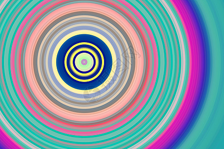 带圆线的彩色圆形抽象背景创造力戒指几何海浪曲线波浪状流动活力运动旋转图片