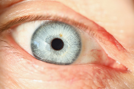 浅蓝人眼色 人类视觉的极端宏观光谱雀斑视网膜生物学阴影药品鸢尾花眼科器官皮肤老化图片
