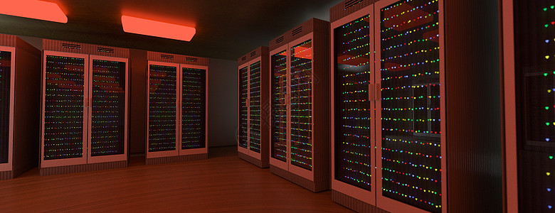 服务器 服务器机房数据中心 具有存储信息的备份 挖掘 托管 大型机 农场和计算机机架 3d 渲染中心数据库房间贮存主机矿业硬件密图片