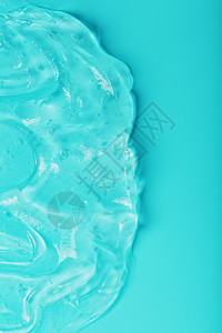 海浪中青色背景的抗菌凝胶清洁剂消毒洗剂药品清洁工卫生液体产品奶油防腐剂图片