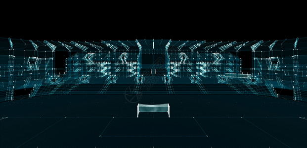 世界全球体育运动 体育和技术概念 3代码游戏操场3d娱乐粒子锦标赛冠军数据足球图片