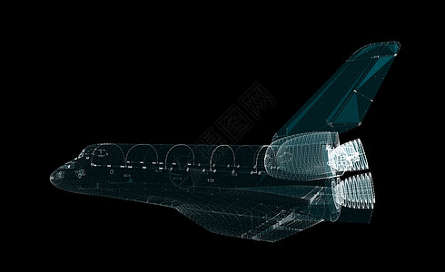 粒子空间航天飞机摘要计算机航班成就飞船飞行旅行科幻3d车辆发明图片